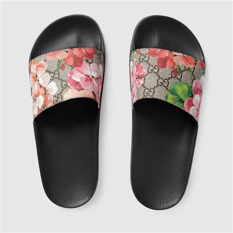 gucci bloom slides size 5|size 14 Gucci slides.